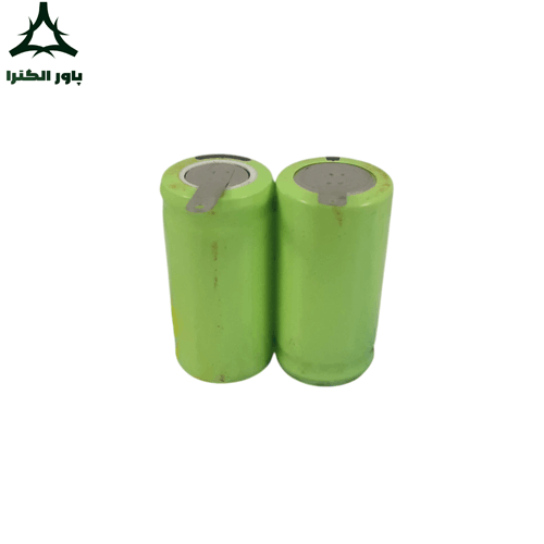 باتری شارژی CONFU 1.2V 2/3AA 400mAh کانفو | پک 2 عددی پلیت دار — تصویر ۳